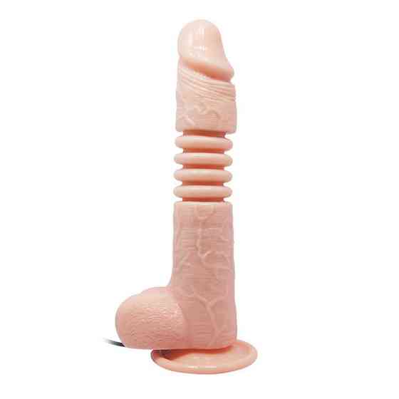 Вибратор - Thunder Up Vibrating Dildo Flesh Sex Aura Киев