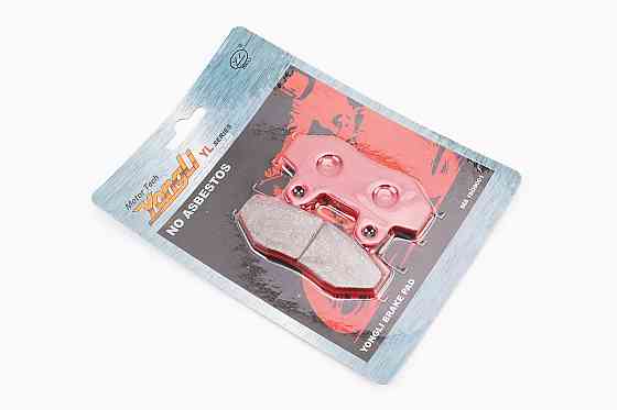 Гальмівні колодки (дискові) без вуха, Viper - RACE/STORM/CG/СВ/HONDA-LS125;NSR 50;MBX 50/LIFAN/KYMCO-Pulsar/LONCIN, к-кт 2шт, червоні Киев