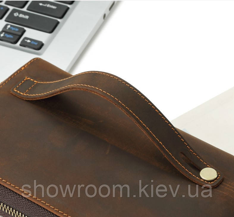 Мужской кожаный клатч Wild Leather (2122) Киев - изображение 6
