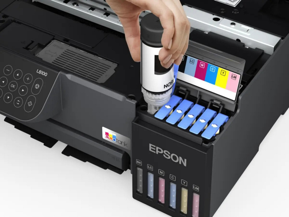 БФП А4 цв. Epson EcoTank L8100 Wi-Fi (C11CK94401) ( 7.6 кг ) Харків - фото 8