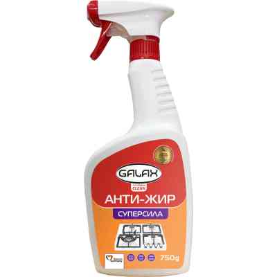 Спрей для чищення кухні Galax das PowerClean Анти-Жир Суперсила 750 г (4260637721990) Вінниця