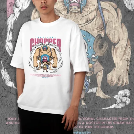 Футболка мужская с принтом Ван Пис Chopper 2 WE Размер 48 Anime0231 Днепр