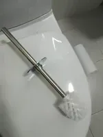 Ерш напольный Zerix LR911-1 белый матовый из металла и пластика 370мм×100мм (ZX2710) Черновцы - изображение 4