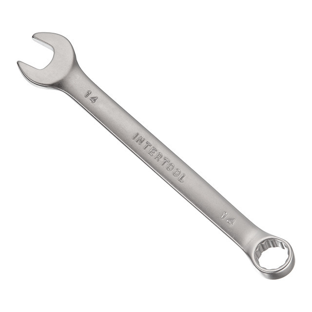Ключ комбінований 14мм Cr-V INTERTOOL HT-1214 Київ - фото 1