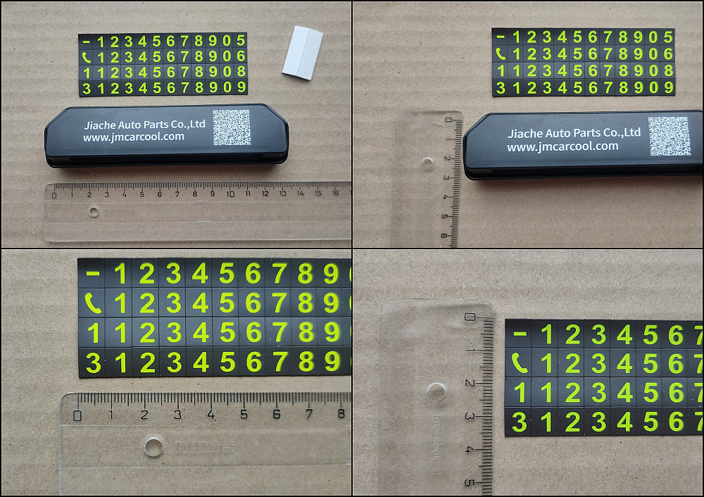 Табличка под лобовое стекло для вашего номера теле Київ - фото 2