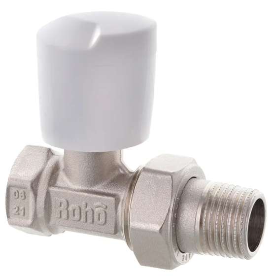 Кран радіаторний Roho R5560-050 - 1/2" прямий   ( RO0130 ) 23386 Харків