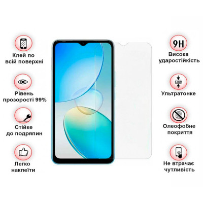 Стекло защитное BeCover Infinix Hot 12і (X665B) 3D Crystal Clear Glass (708539) Винница - изображение 4