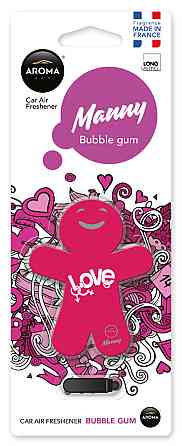 Ароматизатор Aroma Car Manny Bubble Gum сухий Київ