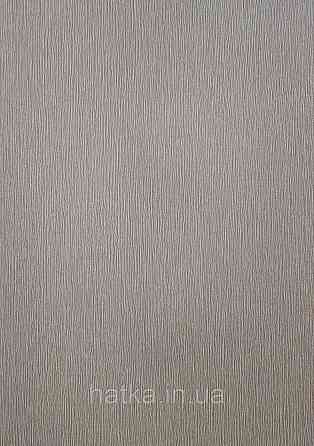 Обои метровые виниловые на флизелине Sintra Structure однотонные под ткань тонкая полоска коричневые 524367 Киев