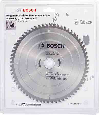 Диск пиляльний Bosch Eco AL 210x30-64T (2608644391) Коломия