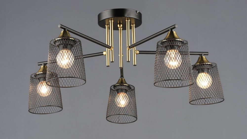 Підвісна люстра B A4437/5 BK+COP Коломыя - изображение 1