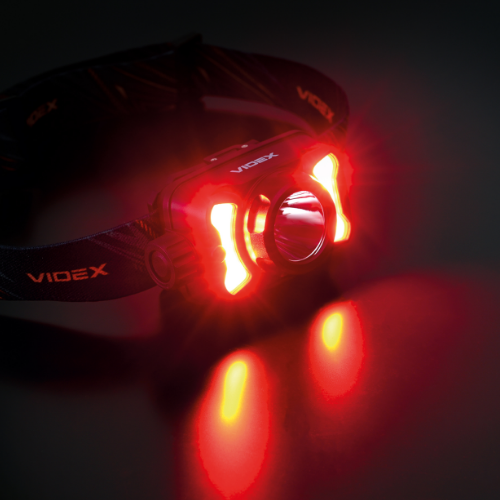 Ліхтарик LED налобний 700Lm 5000К VLF-H147 Videx Житомир