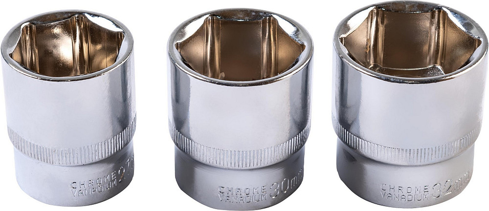 ТИТУЛ Набір інструментів ТИТУЛ ½"&TORX 32 шт 8-32 мм Е10-Е18 CrV кейс 78-6032 Киев - изображение 6