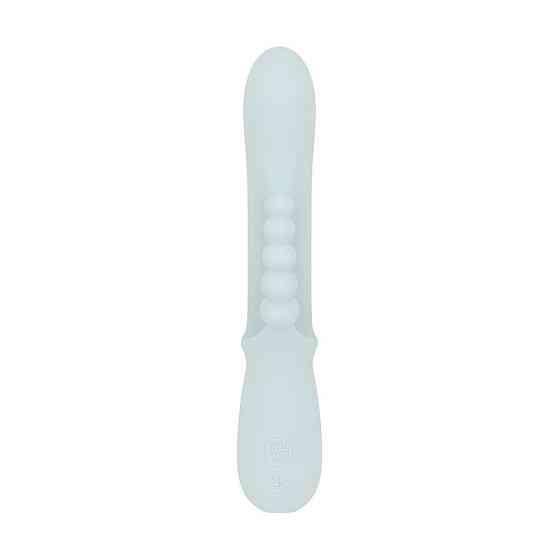 Вибратор-кролик Good Vibes Only - SAGE Triple Stimulation Vibe Soft Silicone - Blue Sex Aura Киев
