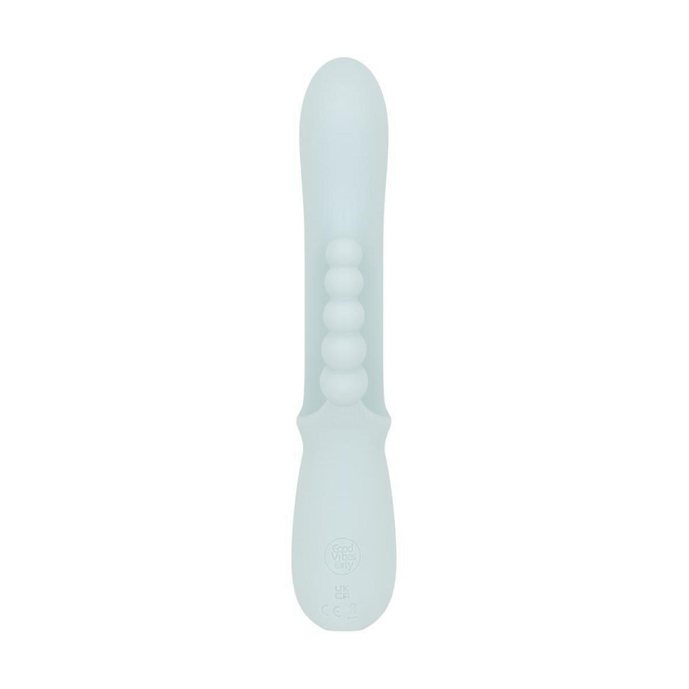 Вибратор-кролик Good Vibes Only - SAGE Triple Stimulation Vibe Soft Silicone - Blue Sex Aura Киев - изображение 3