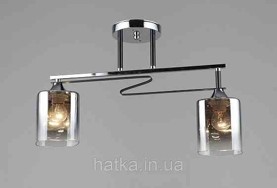 Потолочная люстра Sirius B A4057/2 CH+BK на 2 плафона Киев