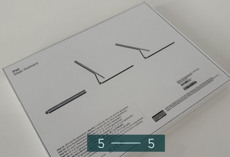 Клавиатура Apple Magic Keyboard Black (MXQT2) для iPad Air 10.9 