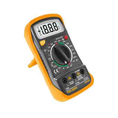 Цифровой мультиметр Tolsen 600В/10А LCD экран (38030) Винница