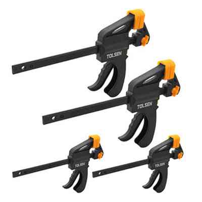Струбцина Tolsen швидкозастискних струбцин 4шт (10209) Вінниця