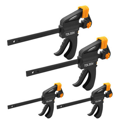 Струбцина Tolsen швидкозастискних струбцин 4шт (10209) Вінниця - фото 1