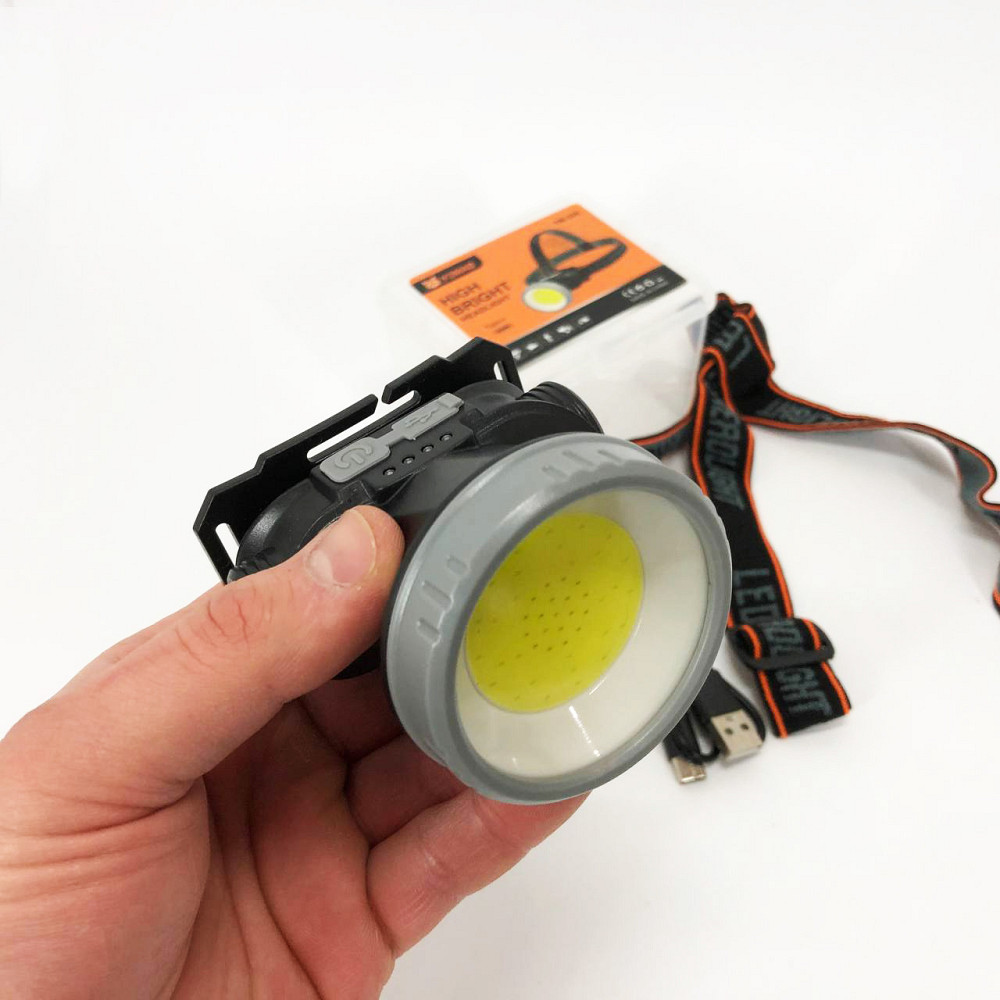 Налобный фонарь для автомеханика YM-308/208-COB(white+red), Фонарик налобный мощный UT-35 Львов - изображение 4