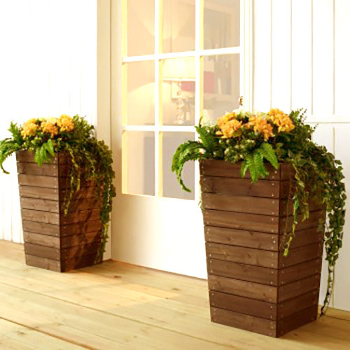 Кашпо садове "Акарі" капучино Миколаїв - фото 1