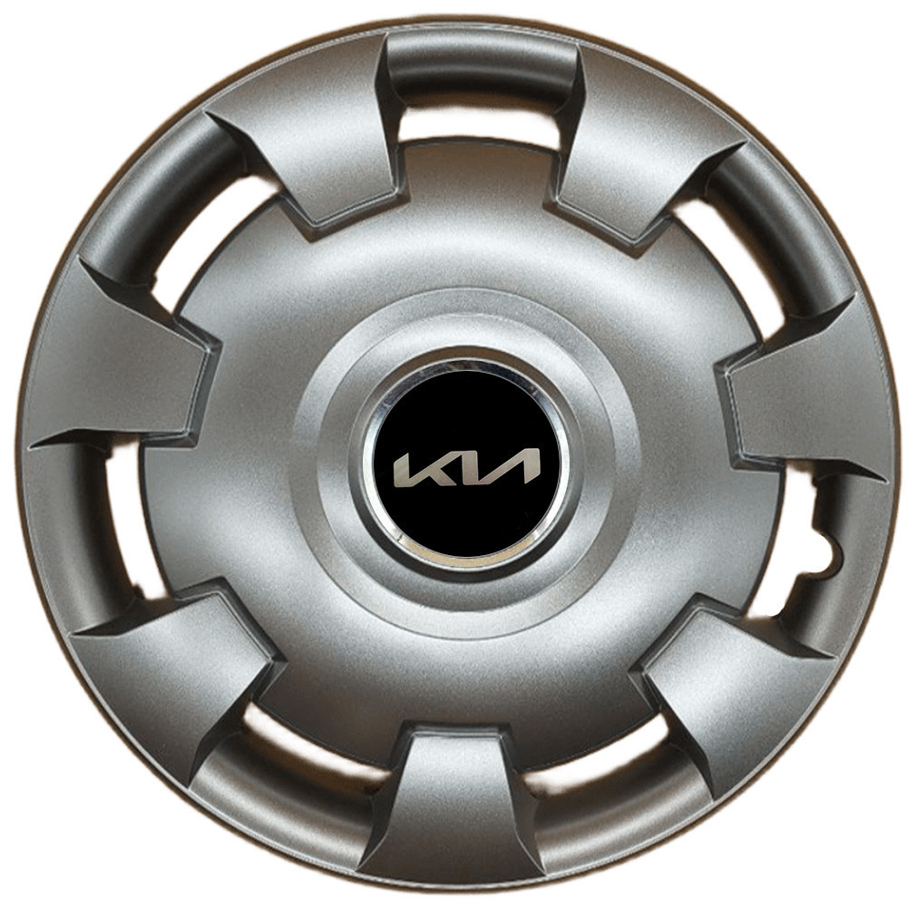Автомобільні модельні ковпаки R13 Kia NEW 111 4шт, SJS, сріблясті Київ - фото 1