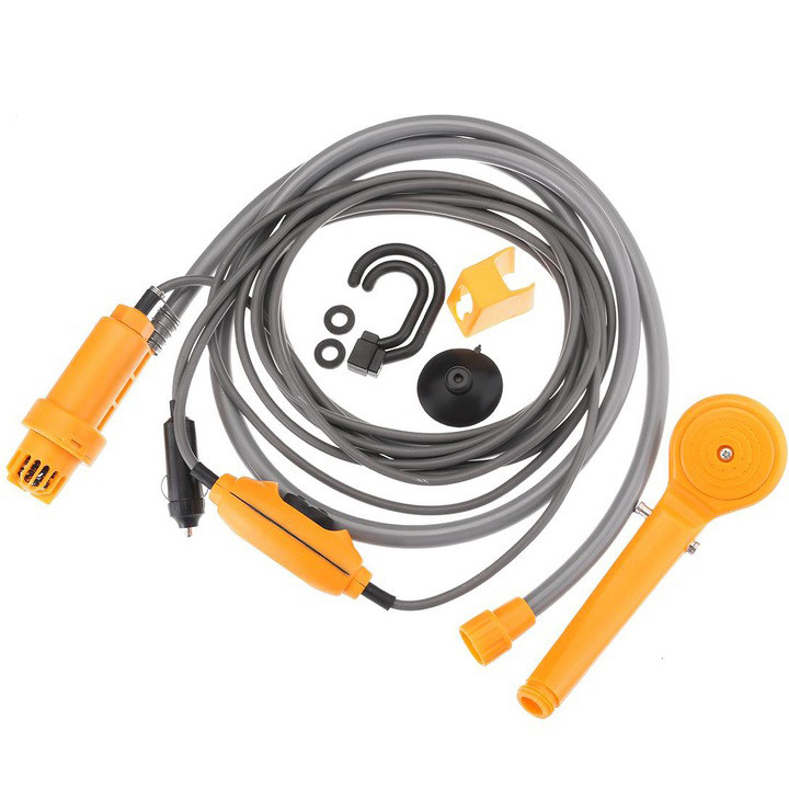 Переносний літній душ для дачі YD104, Переносний душ для дачі та походу Підвісний портативний LT-85 Львів - фото 15