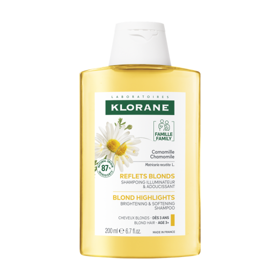 Клоран Ромашка шампунь для світлого волосся Klorane Shampooing a la Camomille, 200 мл new Дніпро