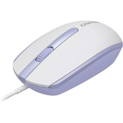 Мишка Canyon M-10 USB White Lavender (CNE-CMS10WL) Вінниця - фото 2