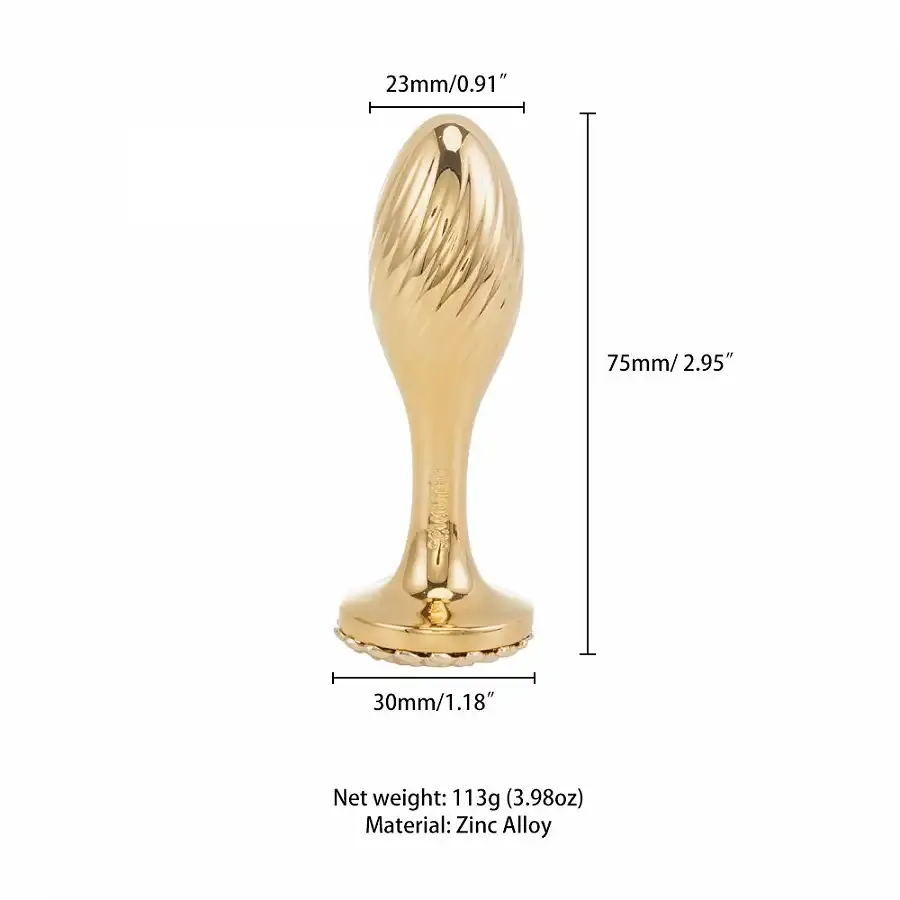 Анальна пробка LOCKINK SEVANDA Pearl Pear-shape Anal Plug Львів - фото 8