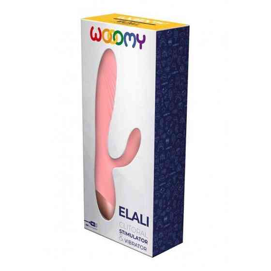Вибратор-кролик Wooomy Elali Pink Rabbit Vibrator Sex Aura Киев