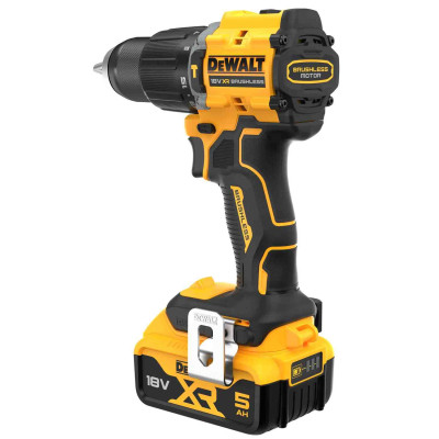 Шуруповерт DeWALT XR Li-Ion 18V 2x5Ah, 74 Нм, 0-450/0-1650 об/мин, 1.17 кг, TSTAK (DCD799P2T) Винница - изображение 8