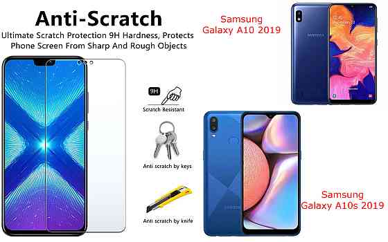 Защитное стекло NeoGlass для Samsung Galaxy A10 2019, Galaxy A10s 2019 – ультрапрозрачное и устойчивое Киев