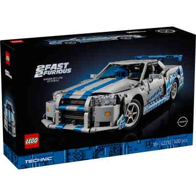 Конструктор LEGO Technic Подвійний форсаж Автомобіль Nissan Skyline GT-R (42210) Вінниця