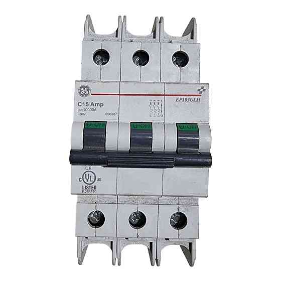 Автоматичний вимикач EP103ULH C15 3P Луцк