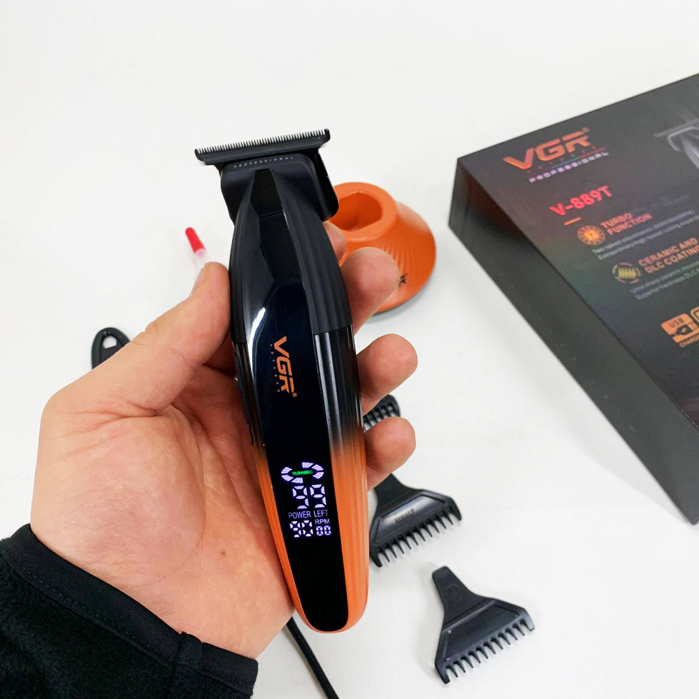 Машинка для стрижки волосся і потилиці, Чоловічий набір для стрижки волосся бездротовий BU-75 Івано-Франківськ - фото 5