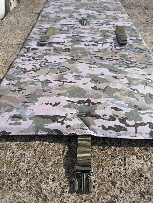 Каремат тактичний складний армійський снайперський сидіння піддупник бістроз&ємний Hotass 165×45 см  Дніпро - фото 10