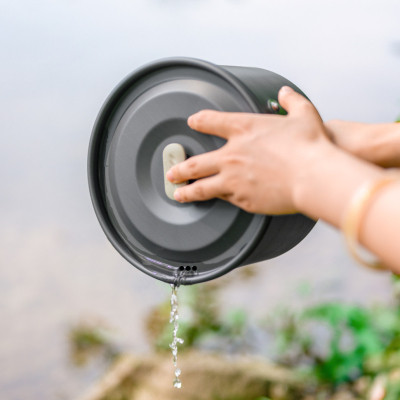 Набір туристичного посуду Naturehike CNK2450CF010, 2 каструлі 1л, 1.7л, сковорідка (6976507663335) Вінниця - фото 2