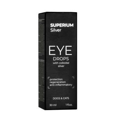 Капли для животных Superium Сильвер глазные с коллоидным серебром для кошек и собак 30 мл (9101) Винница - изображение 4