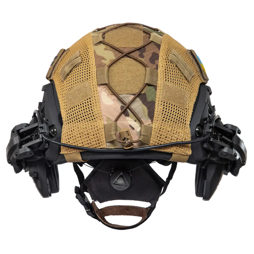 Шолом Fast Team Wendy Helmet NIJ IIIA + навушники Walkers Razor Slim + чебурашки + кавер (розмір L) Вінниця - фото 6