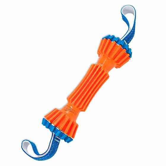 Апорт гофрированная гантель Chuckit! Rugged Bumper игрушка для собак, размер S Винница