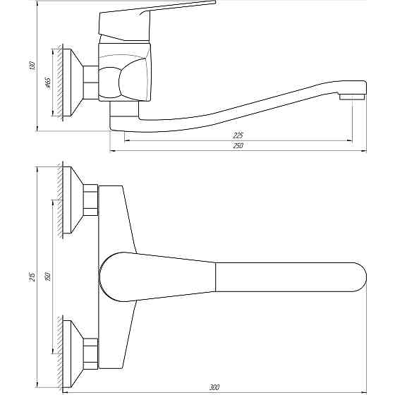 Змішувач для кухні DOMINO BLITZ DBC-104 Луцк