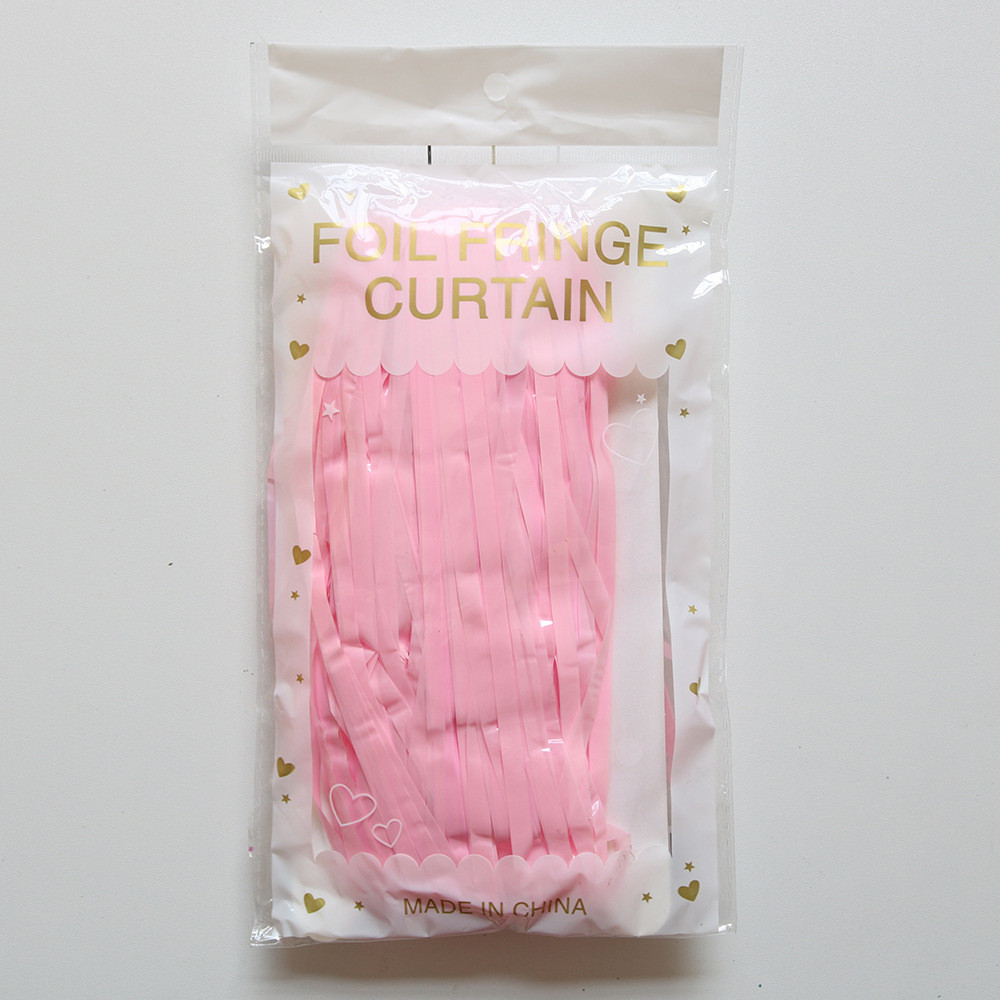 Дощик фотозона новорічний З дефектом 2 м на 1 м рожевий Київ - фото 4