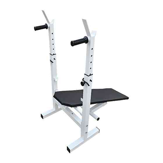 Лавка для жиму горизонтальна складна Білий Київ