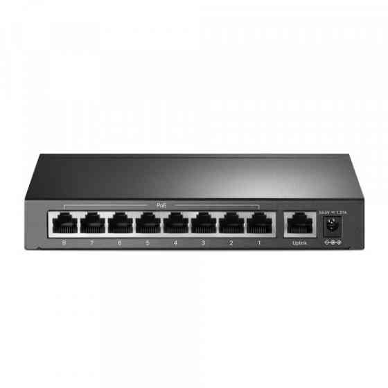 Комутатор TP-Link TL-SF1009P, 9 port 10/100M PoE Switch, 9 10/100M RJ45 ports including 4 PoE ports, Київ