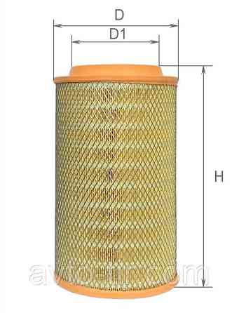 ФІЛЬТР ПОВІТРЯНИЙ DAF CF75/85 1363024, 1371779, 1529632, 1536734, 1638006, 1640921, 1656513 Луцьк