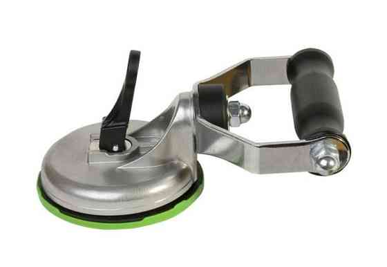 Знімач скла однозатискний (присоска) з горіонтальним захопленням діам. 123мм-20кг (алюм.) Одеса