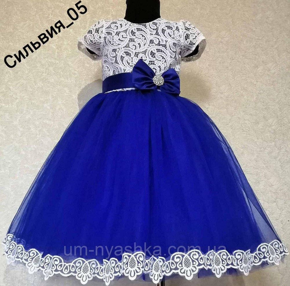 Детское нарядное мятное платье  Сильвия-брошка Кривой Рог - изображение 7