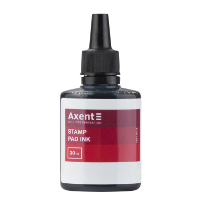 Краска штемпельная Axent 30 мл., черная (7301-01-A) Винница - изображение 1